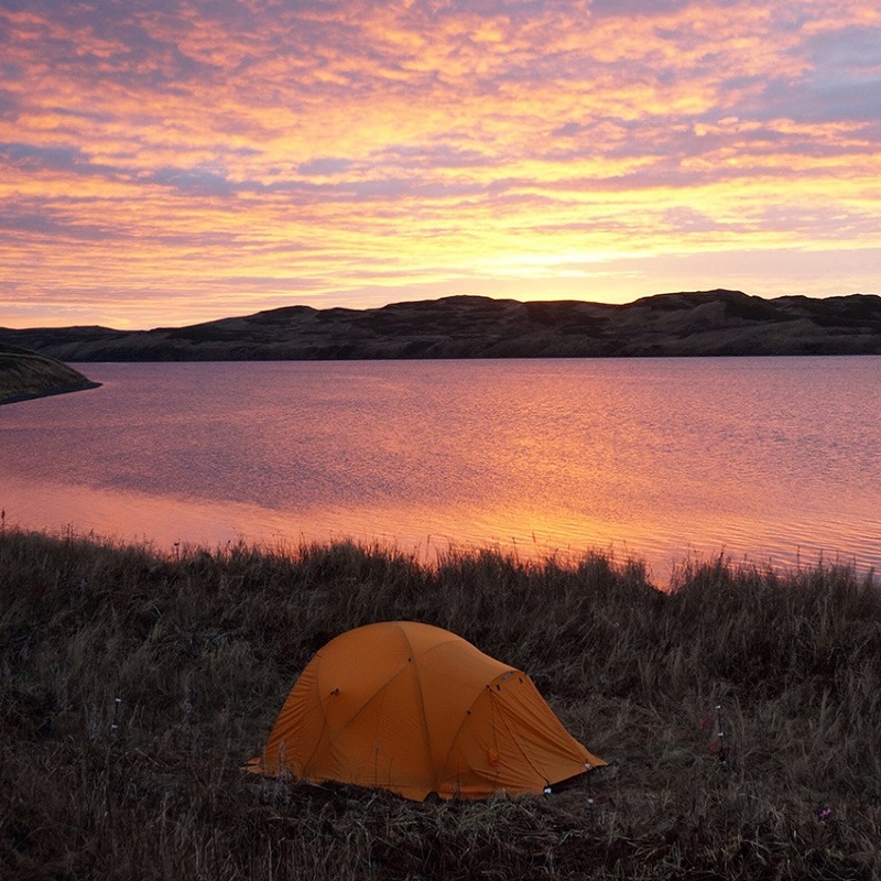 how to use an Arctic Oven Tent