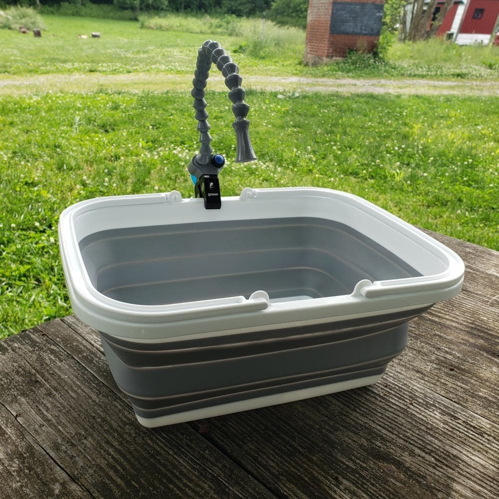 camping sink