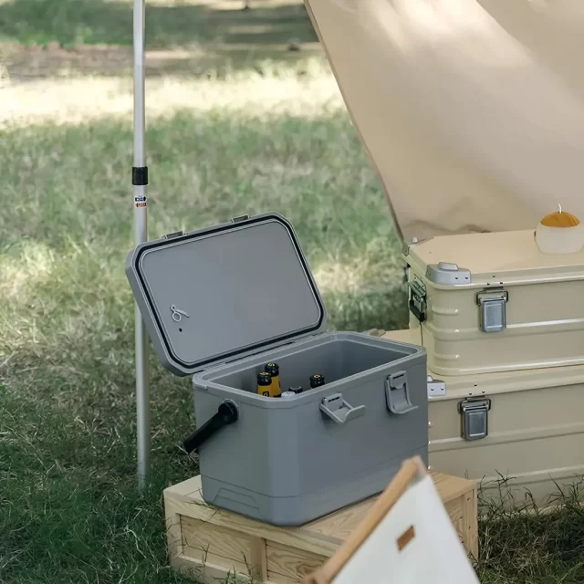 A Camping Cooler: Keeping Food and Drinks Chilled in Outdoors