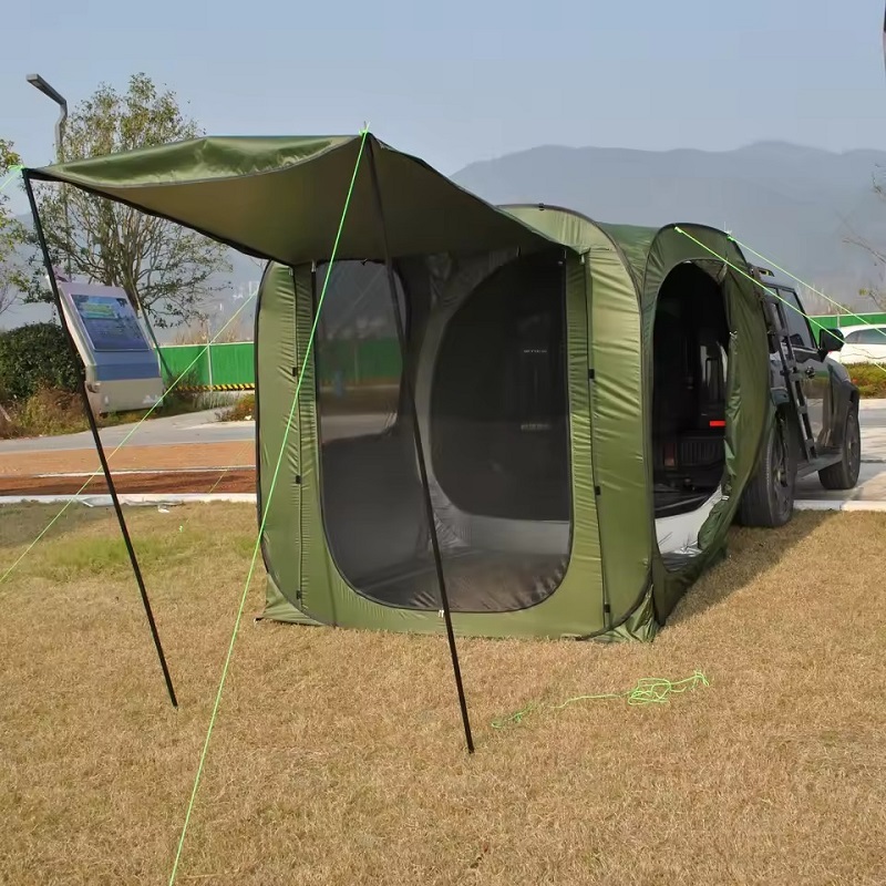 pickup truck camping tent