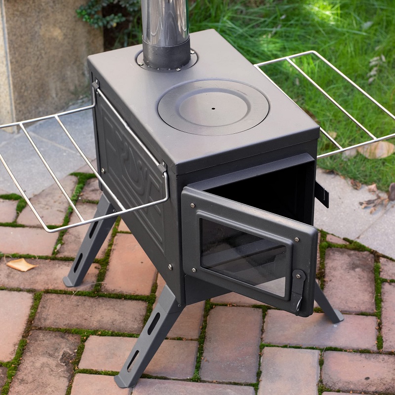 camping wood stove