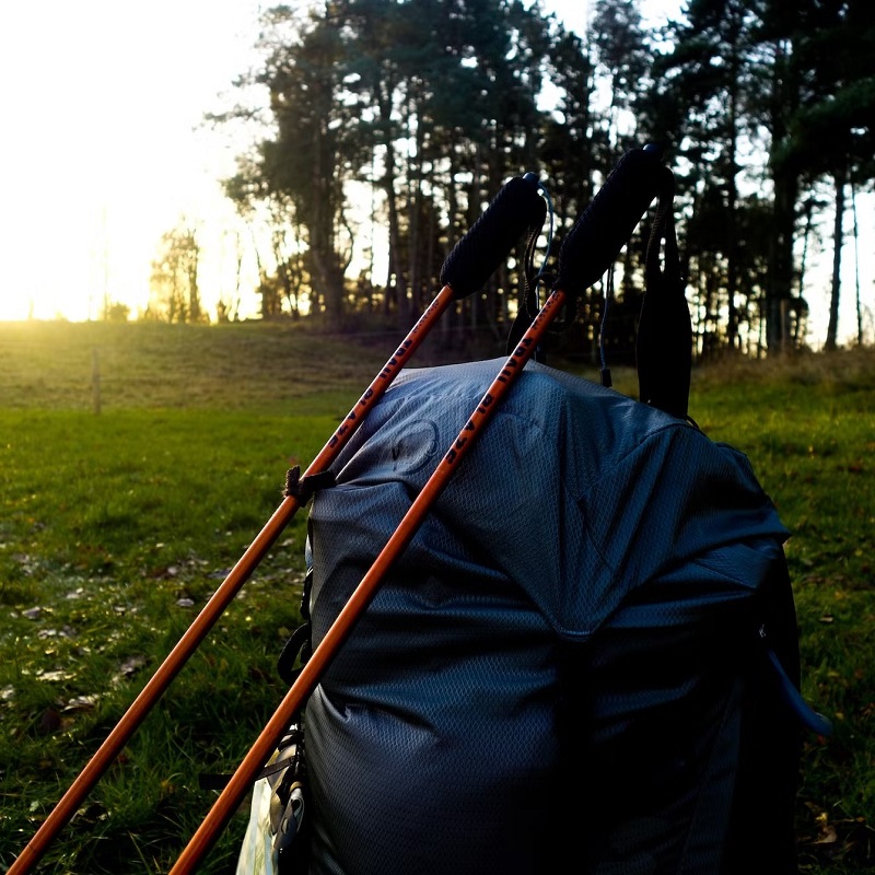 how to use trekking poles