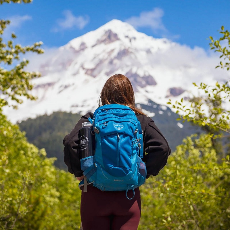 small hiking backpack